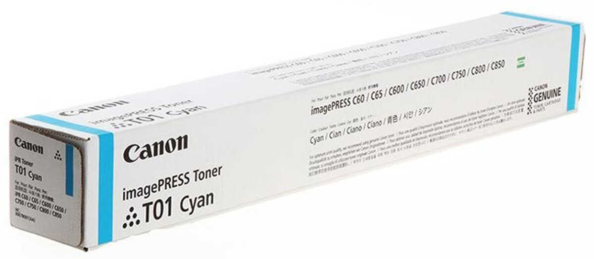 Toner Canon T01 / 8067B001 Cyan do drukarek (Oryginalny) [39.5k]
