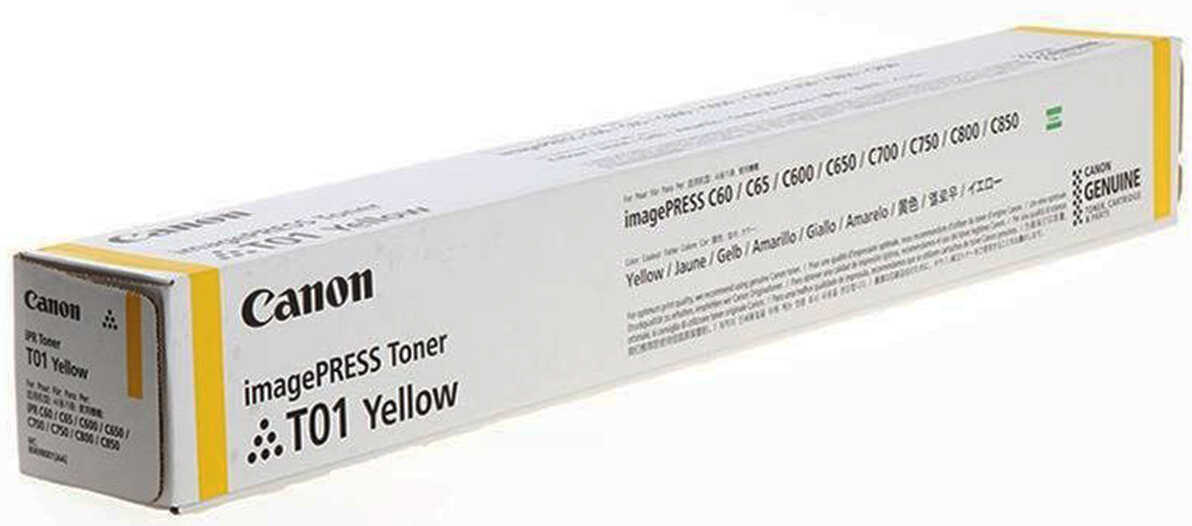 Toner Canon T01 / 8069B001 Yellow do drukarek (Oryginalny) [39.5k]