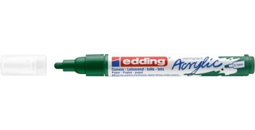 Фото - Фломастер Edding Marker akrylowy e-5100 , 2-3 mm, matowy zielony mech 