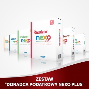 ZESTAW DORADCA PODATKOWY NEXO PLUS