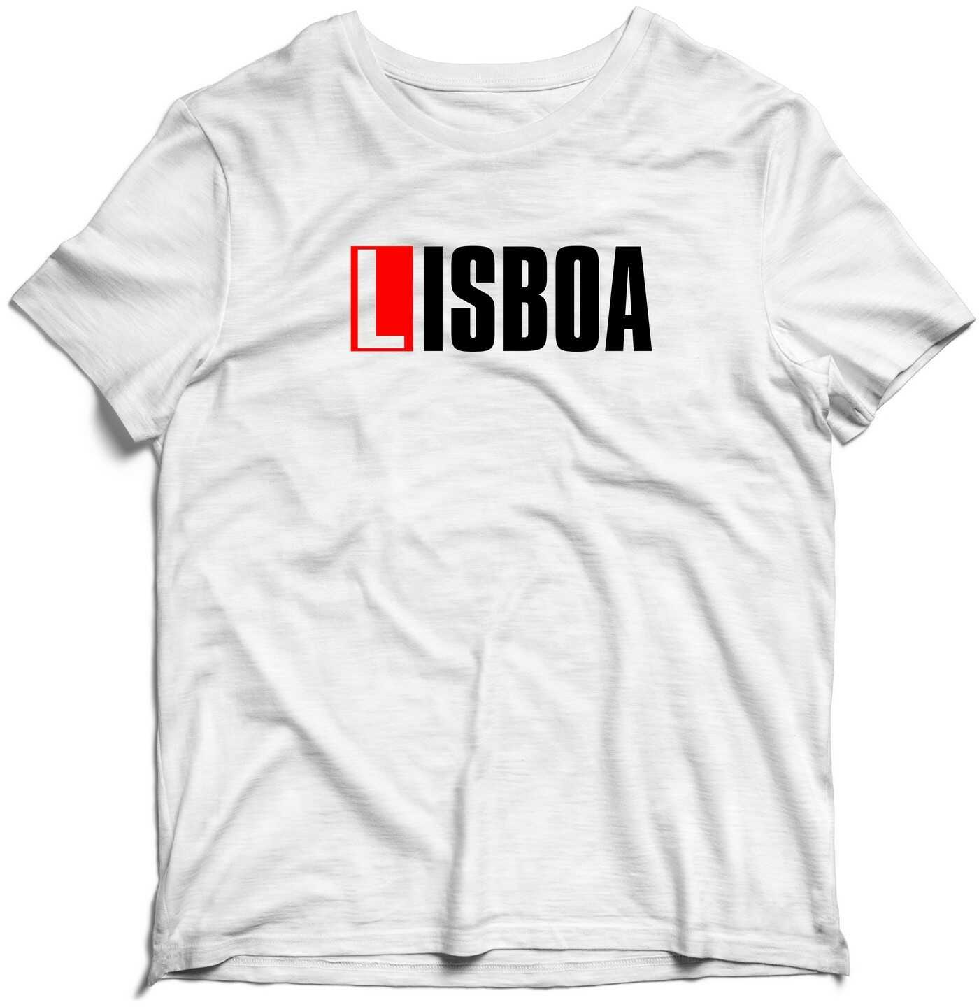 KOSZULKA DOM Z PAPIERU LA CASA DE PAPEL MĘSKA LISBOA