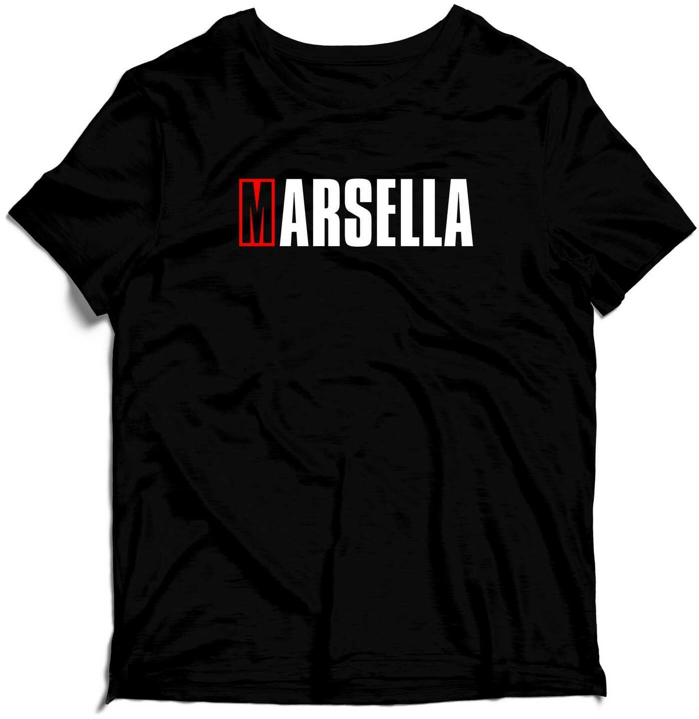 KOSZULKA DOM Z PAPIERU LA CASA DE PAPEL MĘSKA MARSELLA