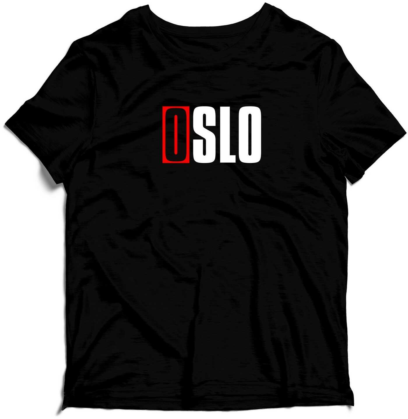 KOSZULKA DOM Z PAPIERU LA CASA DE PAPEL MĘSKA OSLO