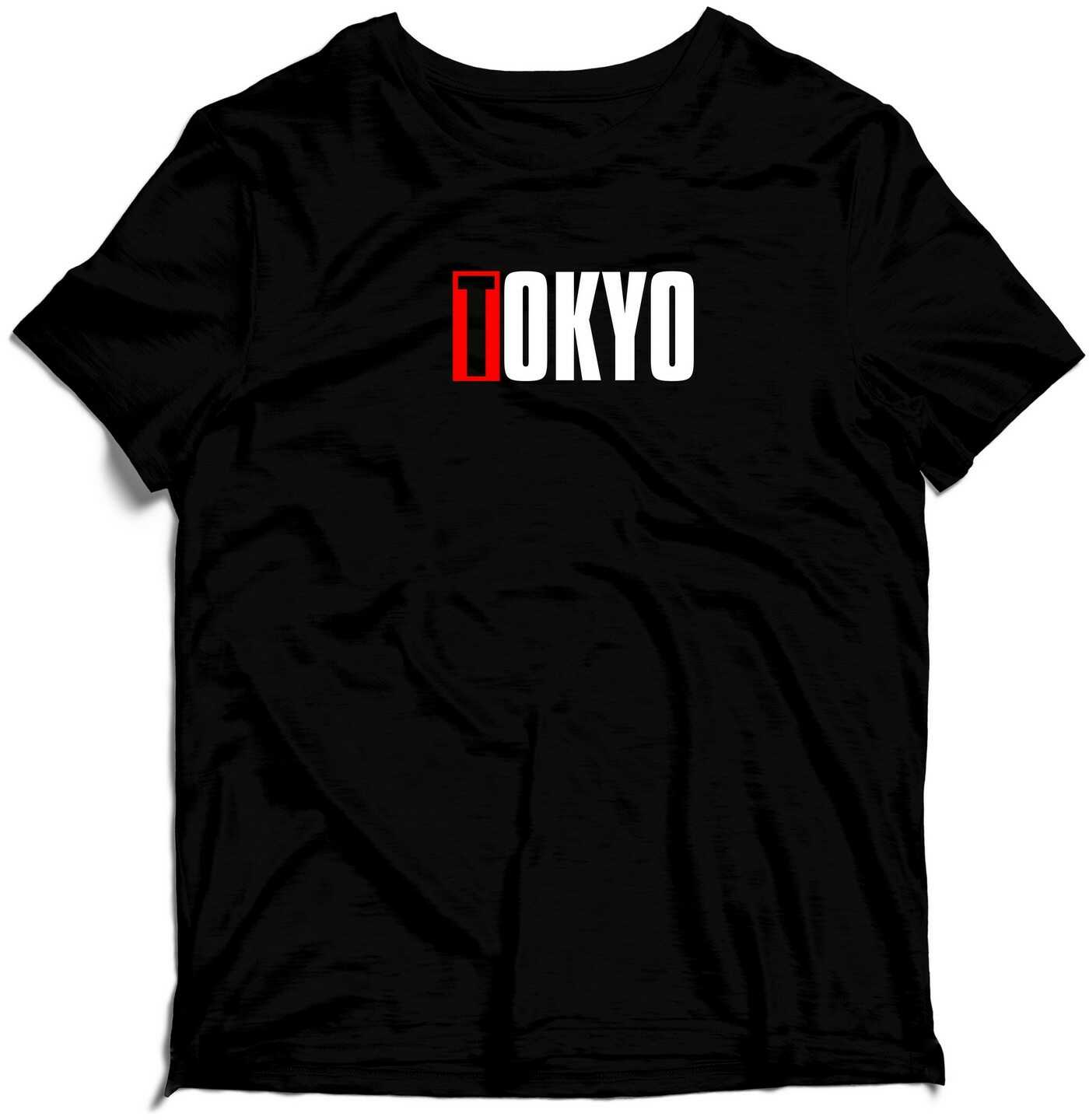 KOSZULKA DOM Z PAPIERU LA CASA DE PAPEL MĘSKA TOKYO