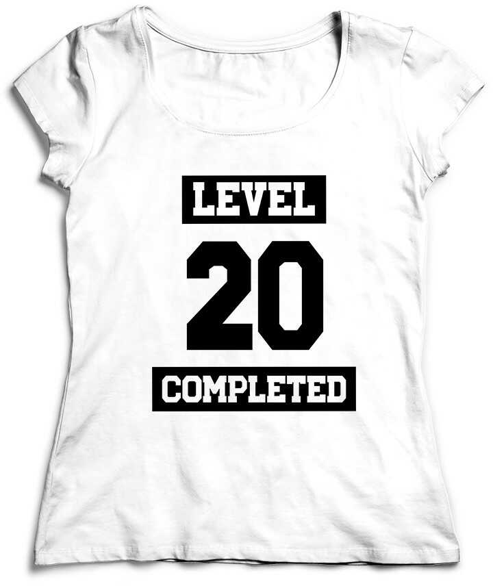 Koszulka Level 20 30 40 50 60 70 80 90 Completed