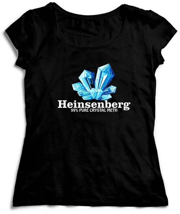 Koszulka - Breaking Bad Heinsenberg 99% Pure Crystal Meth Serial