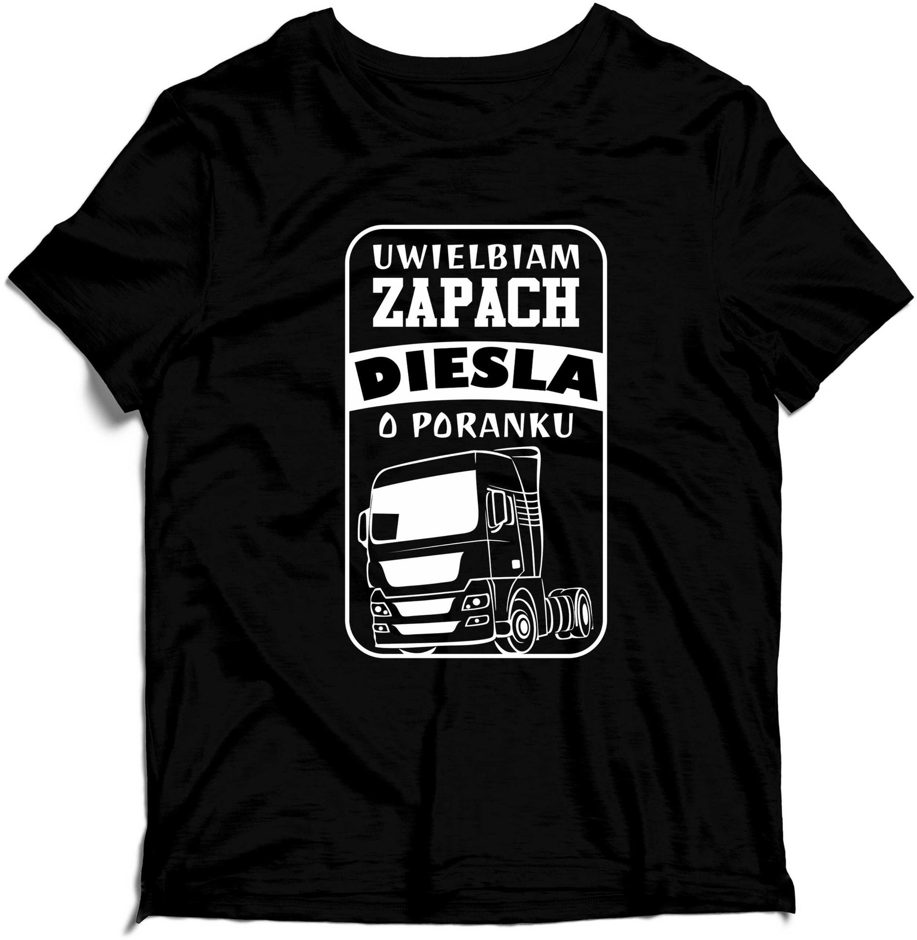 Koszulka Uwielbiam Zapach Diesla O Poranku