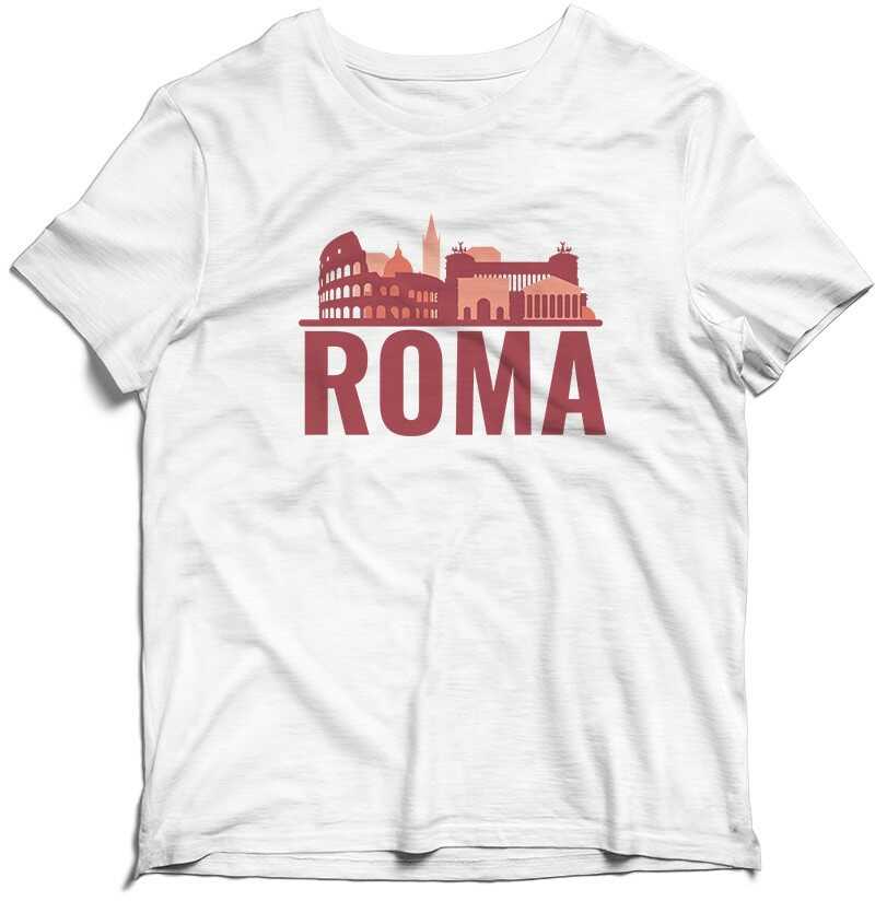 Koszulka Roma Rzym Dla Podróżnika