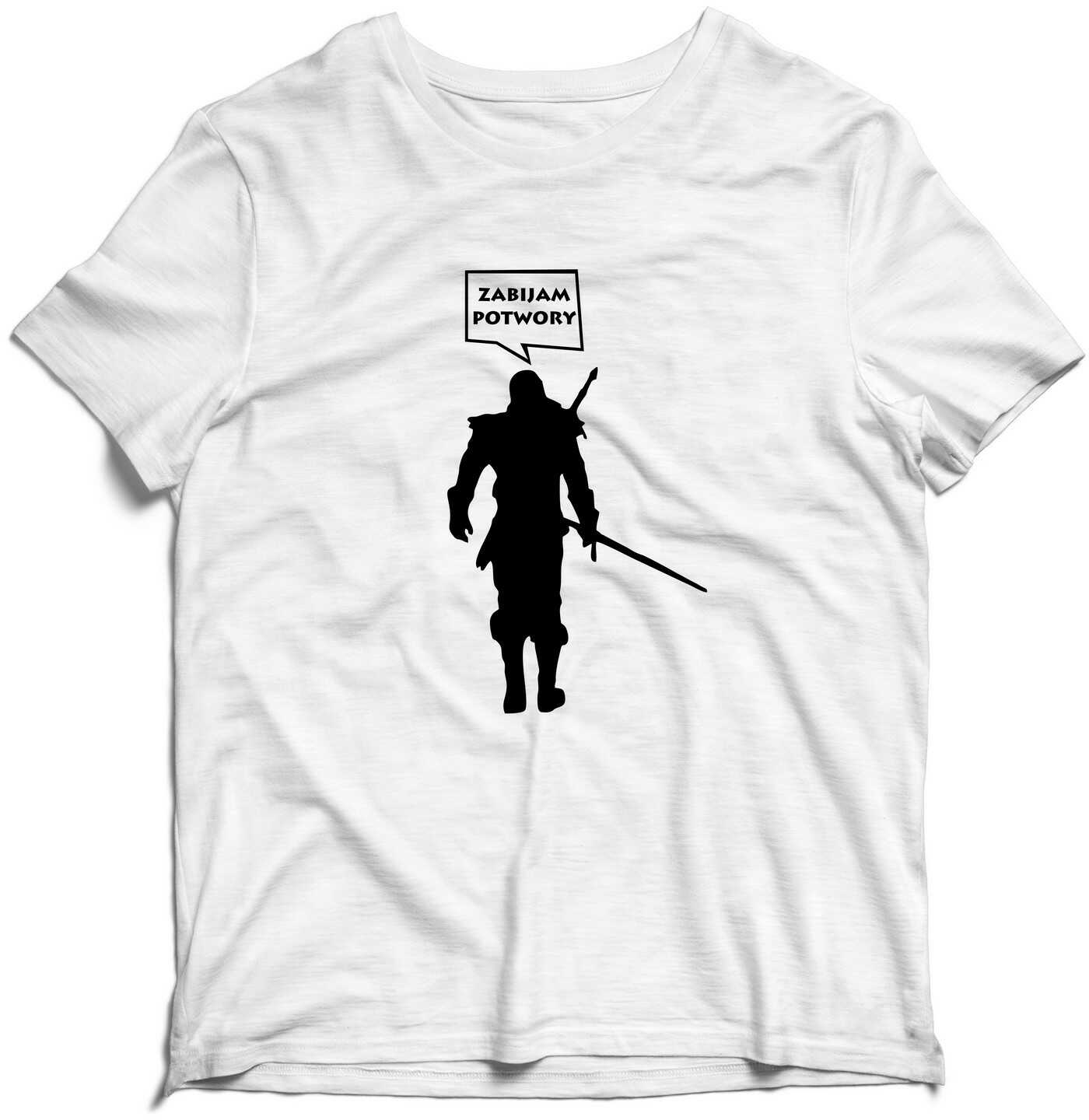 KOSZULKA Wiedźmin ZABIJAM POTWORY