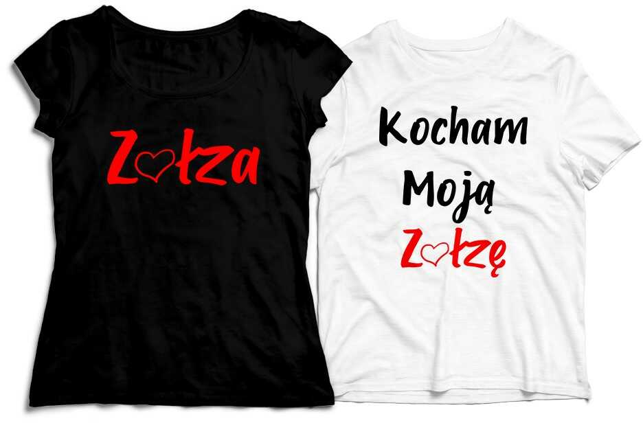 Koszulki dla par - Kocham Moją Zołzę - Zołza
