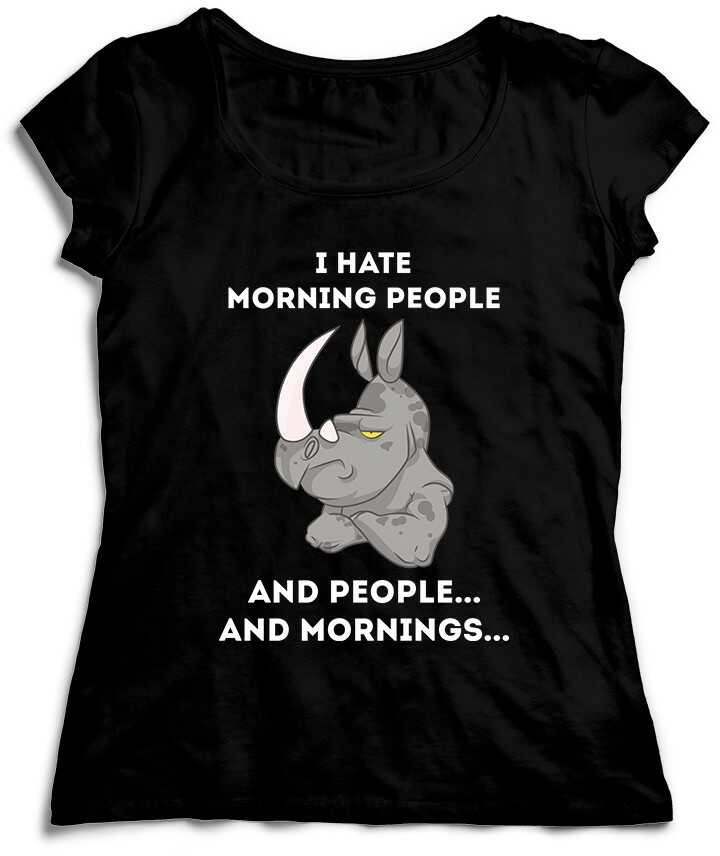 Koszulka I Hate Mornings