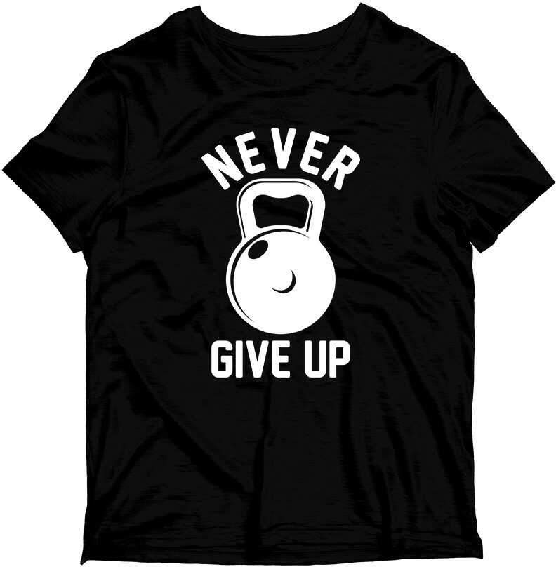 Koszulka Never Give Up