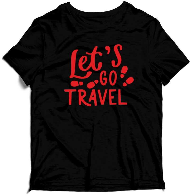 Koszulka Let''s Go Travel Dla Podróżnika