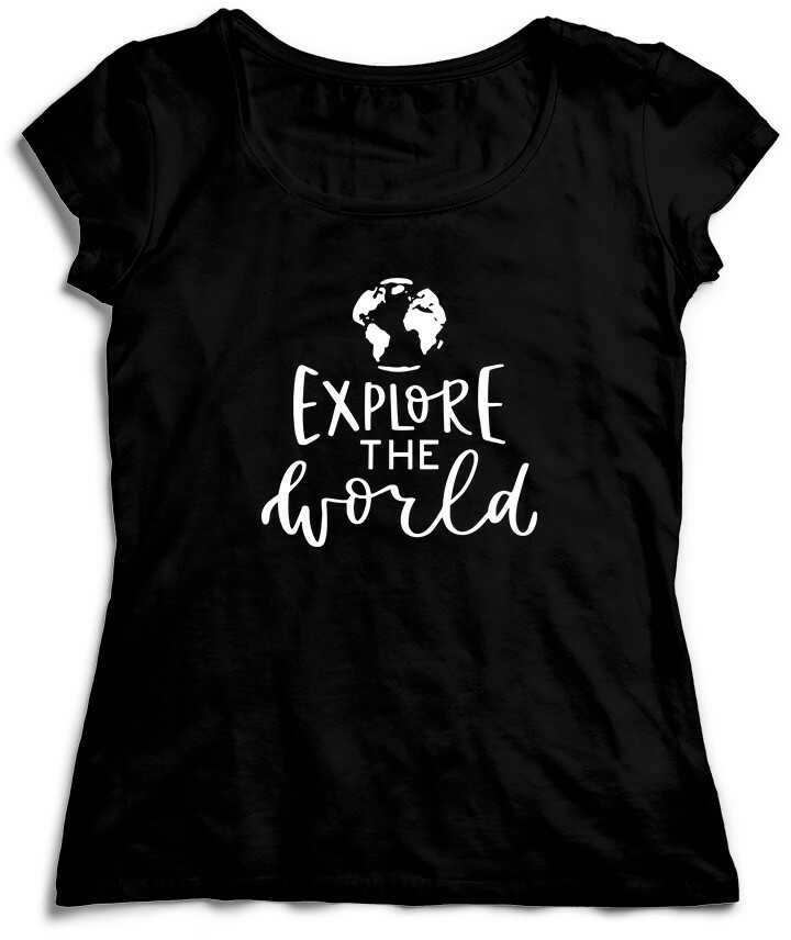 Koszulka Explore The World Dla Podróżnika