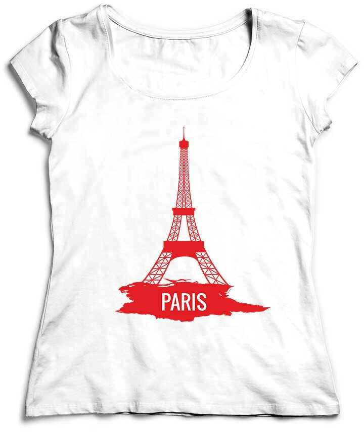 Koszulka Paris Wieża Eiffla Dla Podróżnika