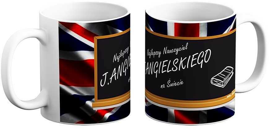 Kubek na Dzień Nauczyciela - Najlepszy Nauczyciel J. Angielskiego na świecie Angielski