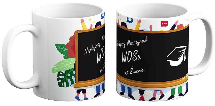 Kubek na Dzień Nauczyciela - Najlepszy Nauczyciel Wosu na świecie Wiedza o Społeczeństwie