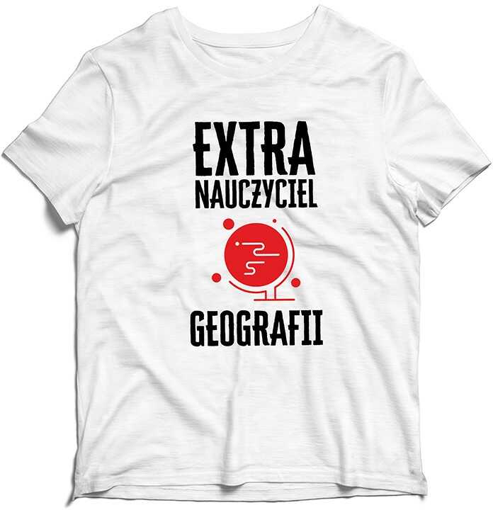 Koszulka na Dzień Nauczyciela Extra Nauczyciel Geografii