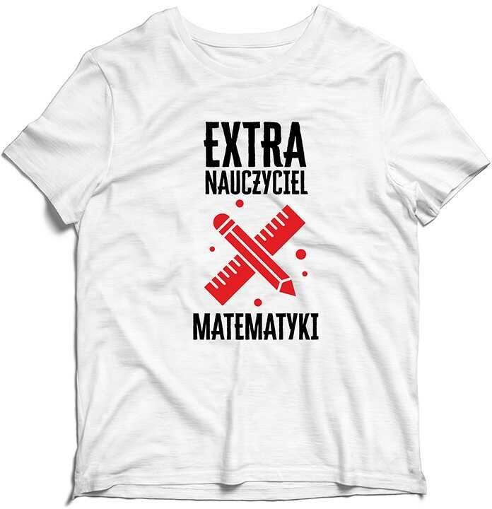 Koszulka na Dzień Nauczyciela Extra Nauczyciel Matematyki