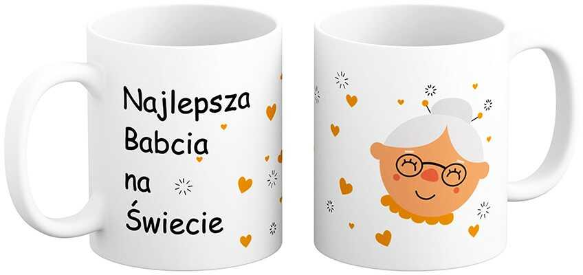 Kubek na Dzień BABCI - Najlepsza Babcia na Świecie Prezent