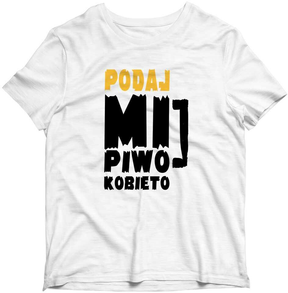 Koszulka Podaj mi piwo kobieto