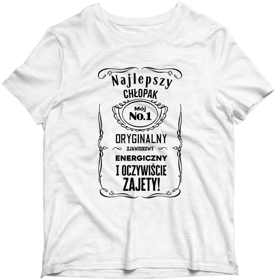 Koszulka tak wygląda najlepszy chłopak i oczywiście zajęty z imieniem