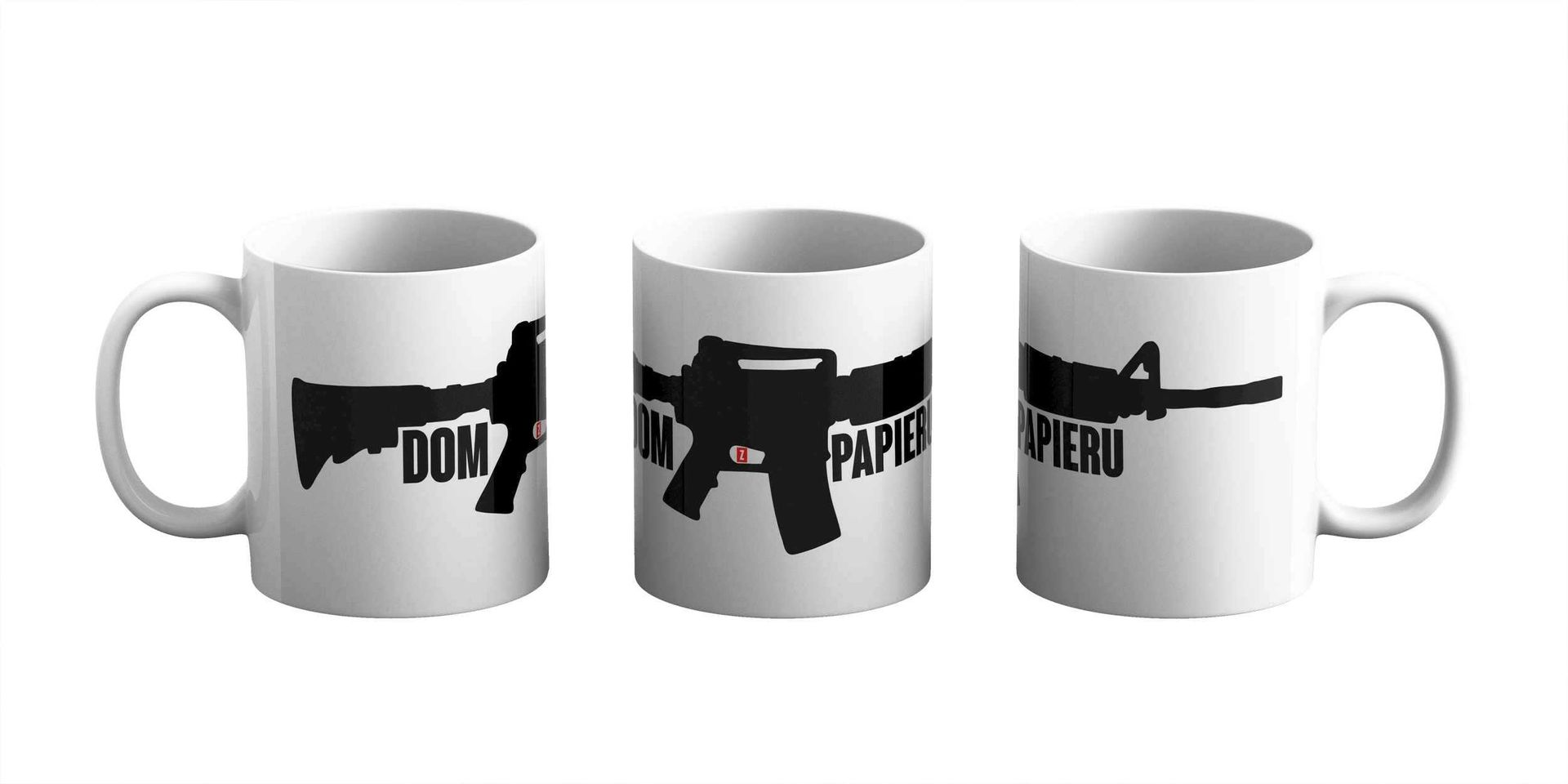 Kubek DOM Z PAPIERU LA CASA DE PAPEL