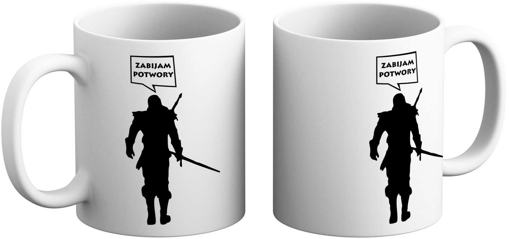 Kubek Wiedźmin - Zabijam Potwory