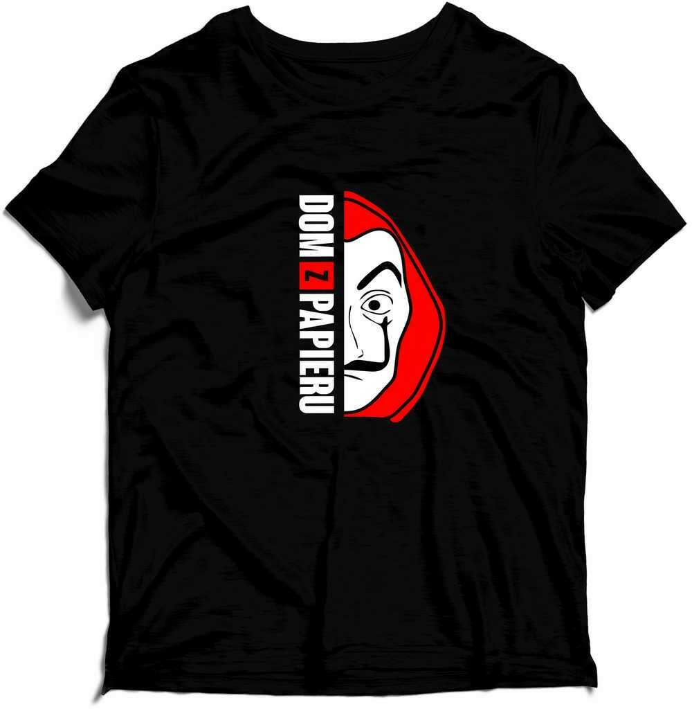 KOSZULKA DOM Z PAPIERU LA CASA DE PAPEL MĘSKA