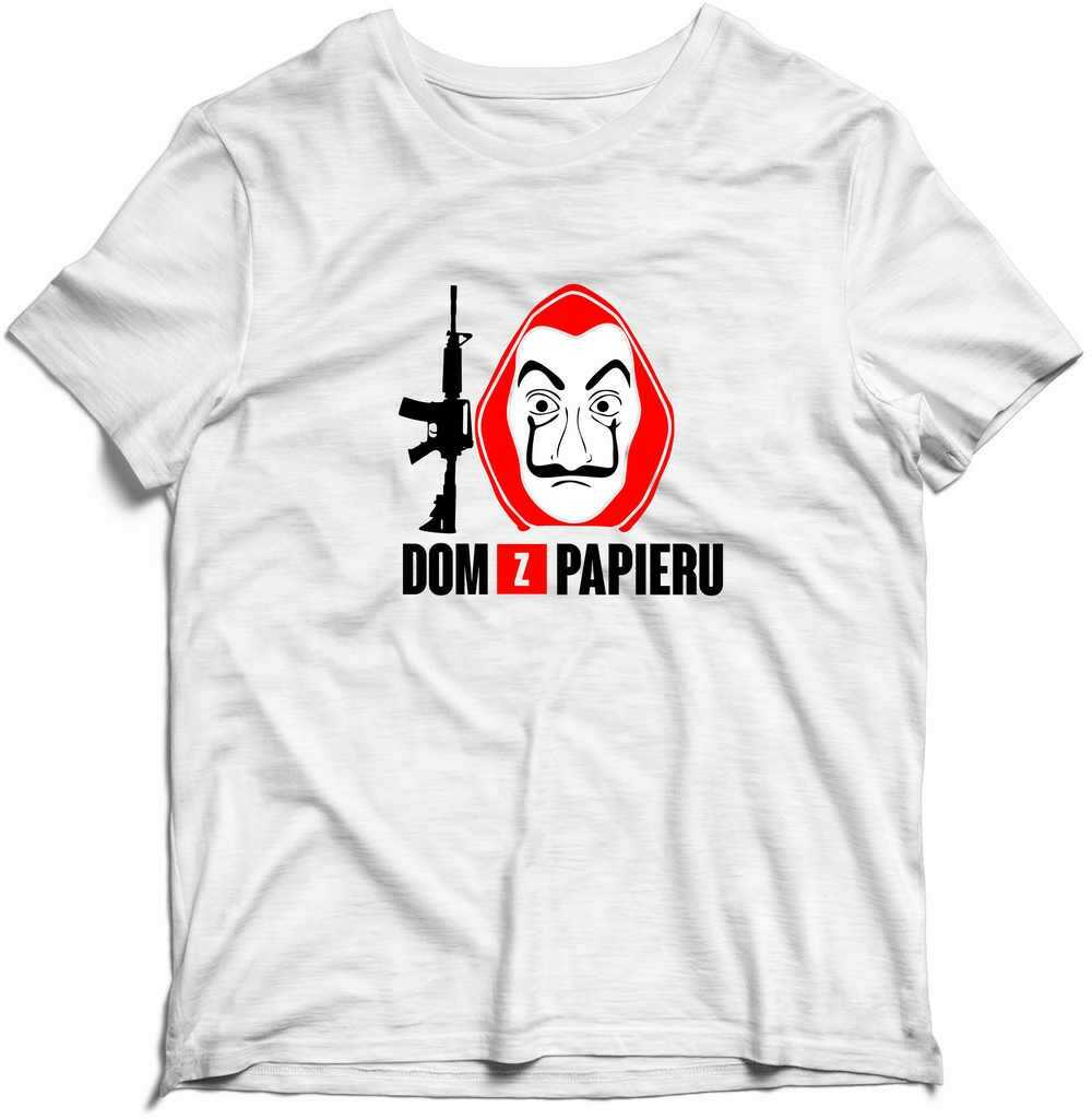 KOSZULKA DOM Z PAPIERU LA CASA DE PAPEL MĘSKA