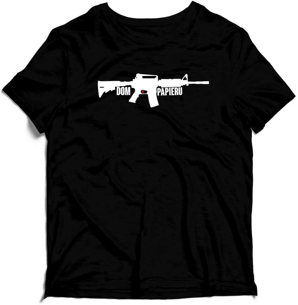 KOSZULKA DOM Z PAPIERU LA CASA DE PAPEL MĘSKA