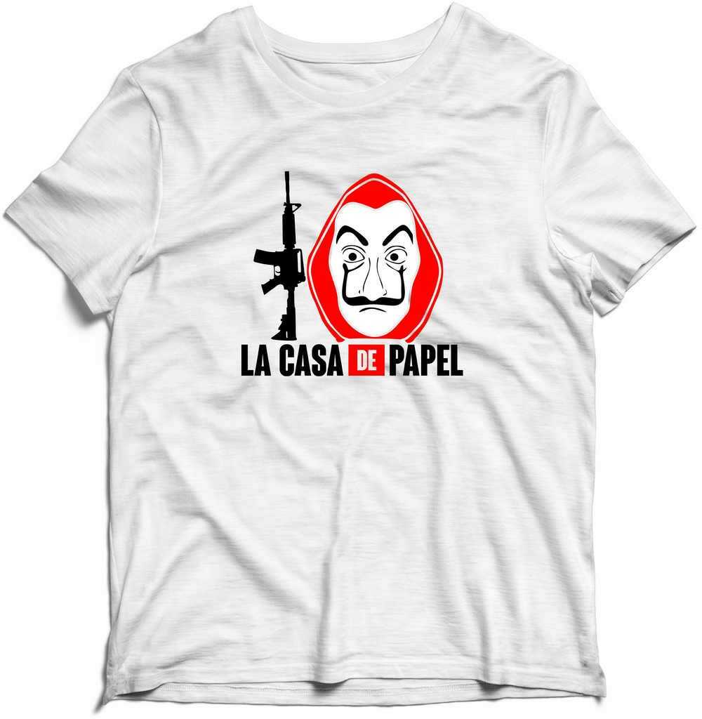 KOSZULKA DOM Z PAPIERU LA CASA DE PAPEL MĘSKA