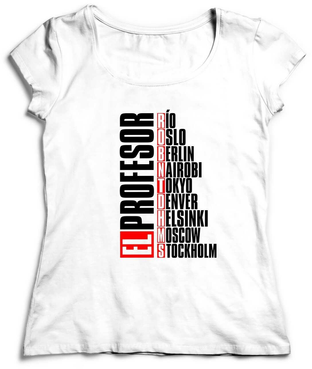 KOSZULKA DOM Z PAPIERU LA CASA DE PAPEL DAMSKA