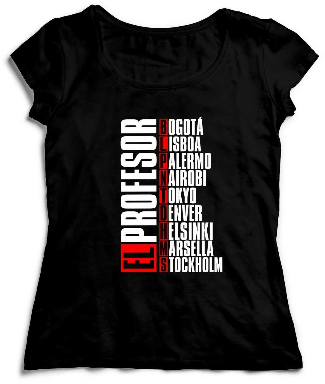 KOSZULKA DOM Z PAPIERU LA CASA DE PAPEL DAMSKA