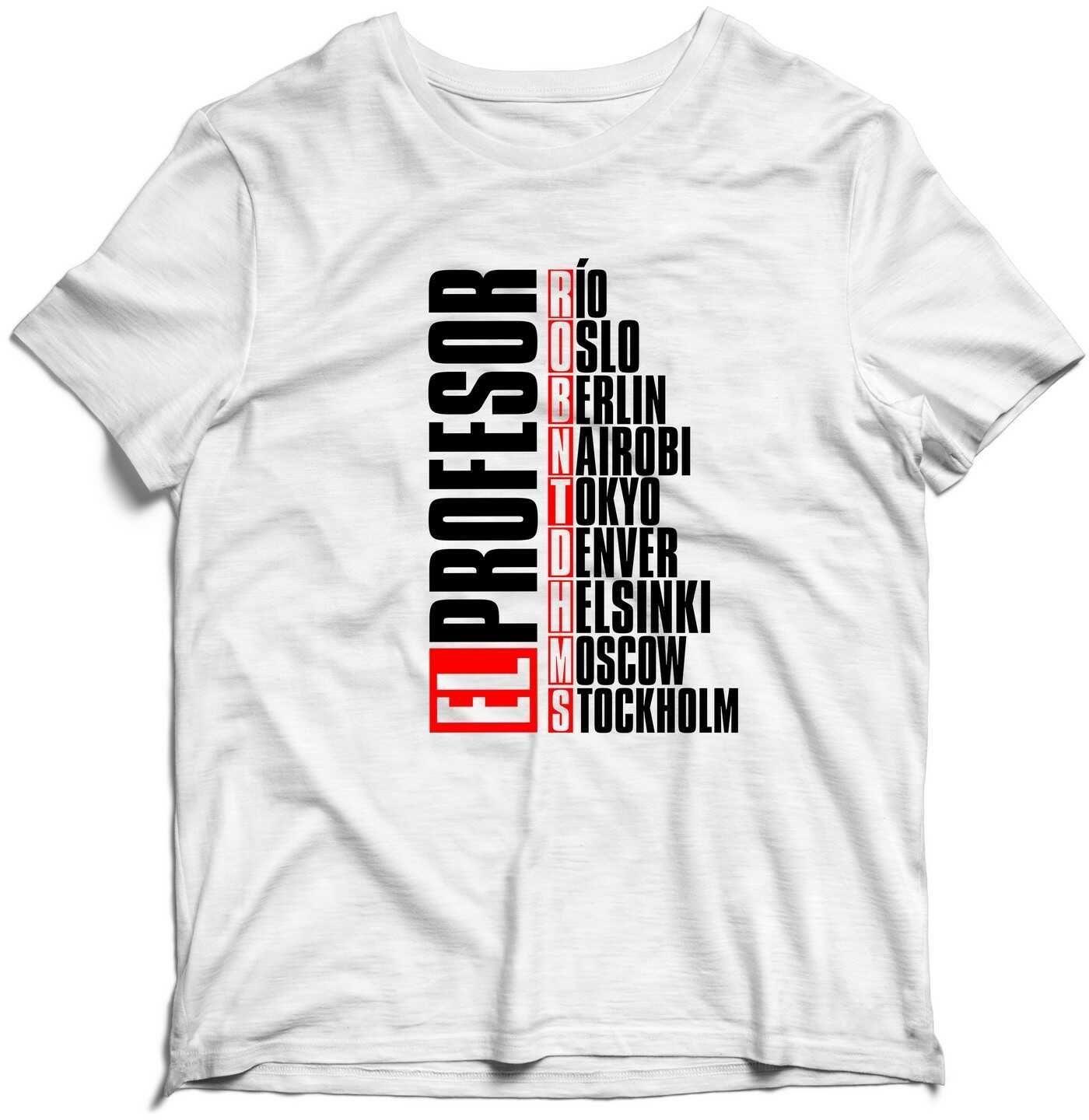 KOSZULKA DOM Z PAPIERU LA CASA DE PAPEL MĘSKA