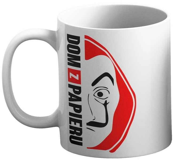 Kubek DOM Z PAPIERU LA CASA DE PAPEL