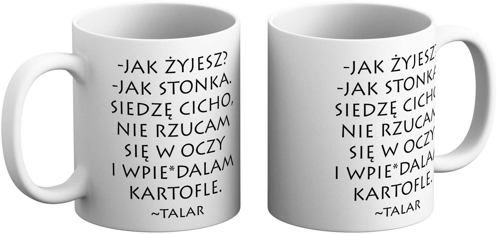 Kubek Wiedźmin - Jak żyjesz? Jak stonka