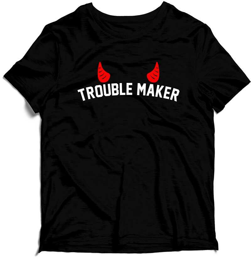 KOSZULKA MĘSKA - TROUBLE MAKER