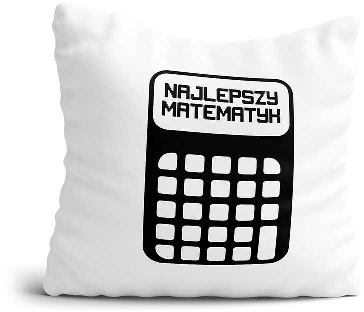 Poduszka na Dzień Nauczyciela - Kalkulator Najlepszy Matematyk