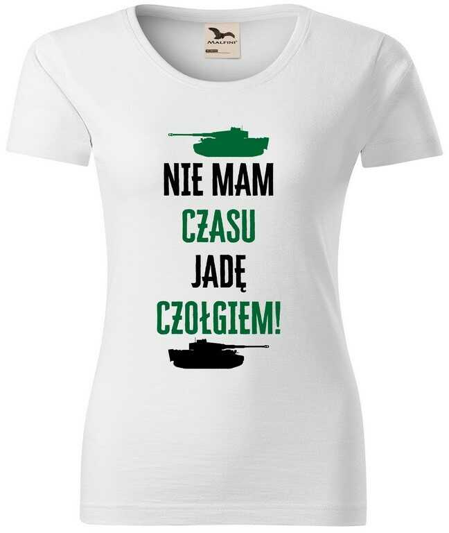 Koszulka Nie mam czasu jadę czołgiem!