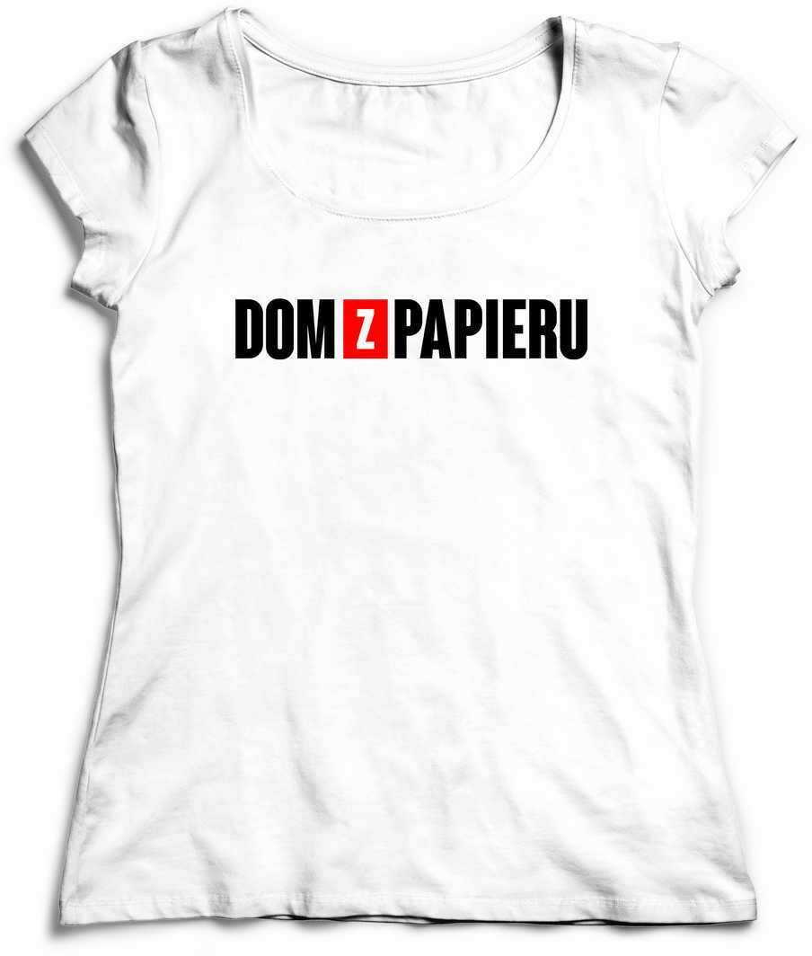 KOSZULKA DOM Z PAPIERU LA CASA DE PAPEL DAMSKA
