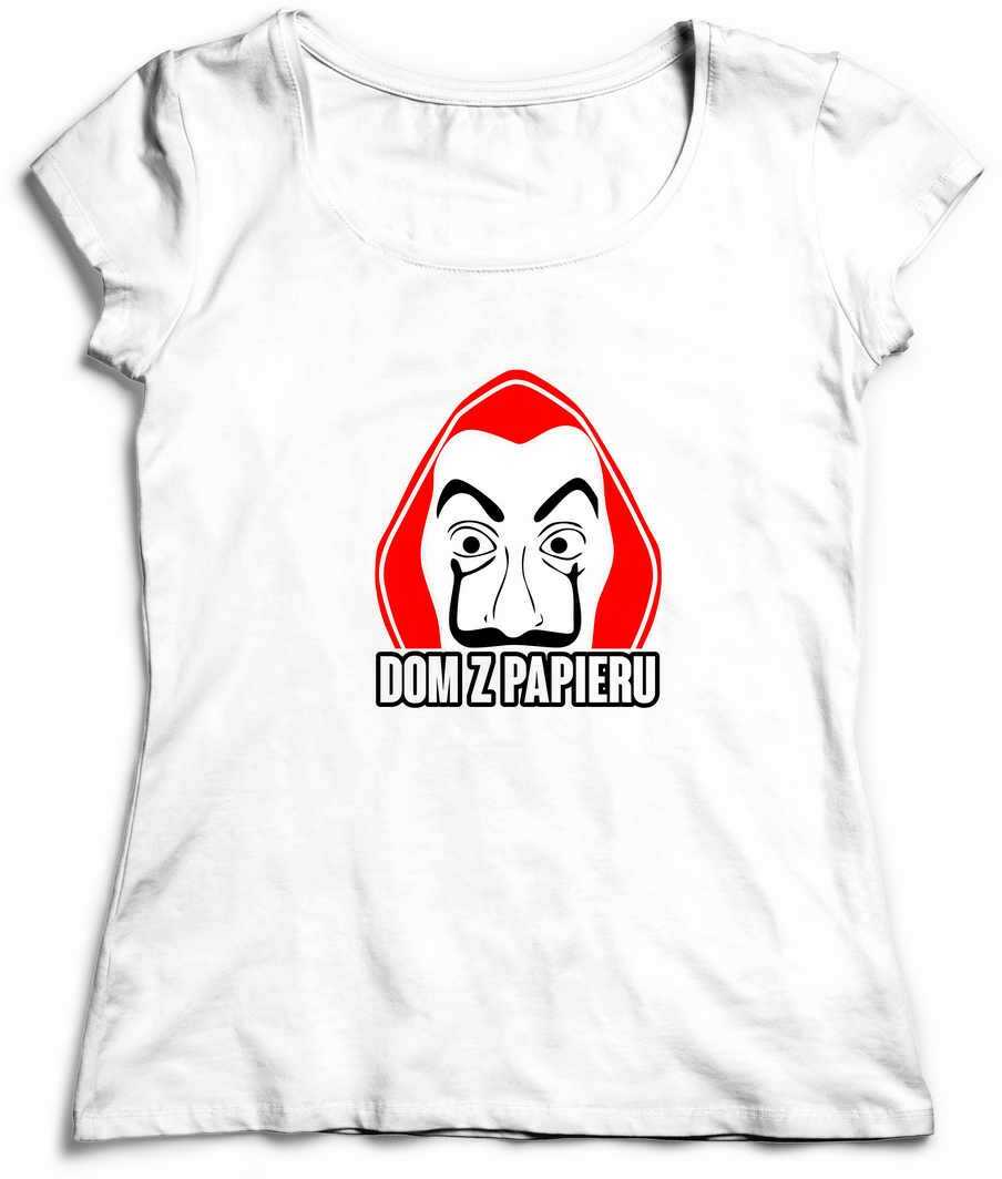KOSZULKA DOM Z PAPIERU LA CASA DE PAPEL DAMSKA