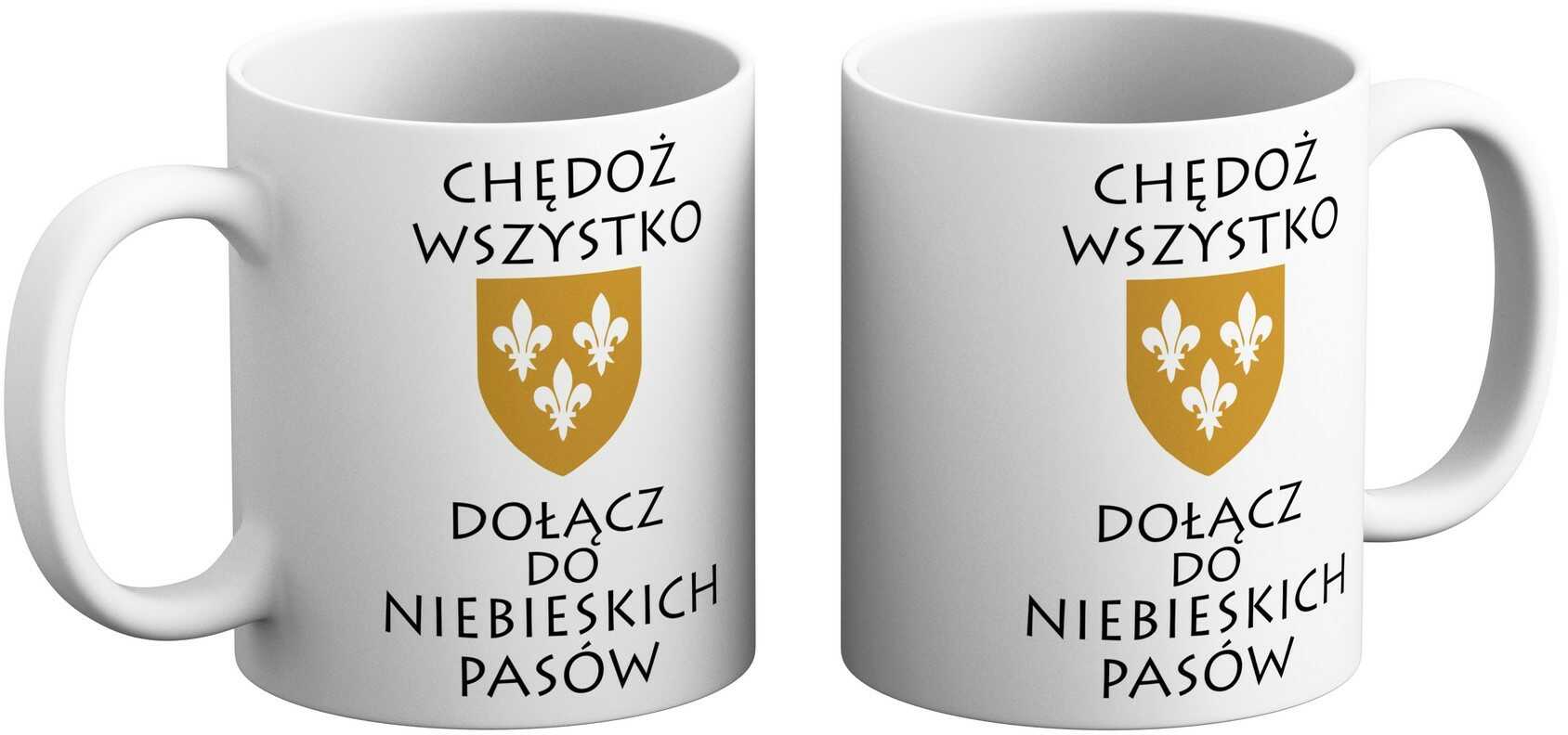 Kubek Wiedźmin - Chędoż wszystko dołącz do niebieskich pasów