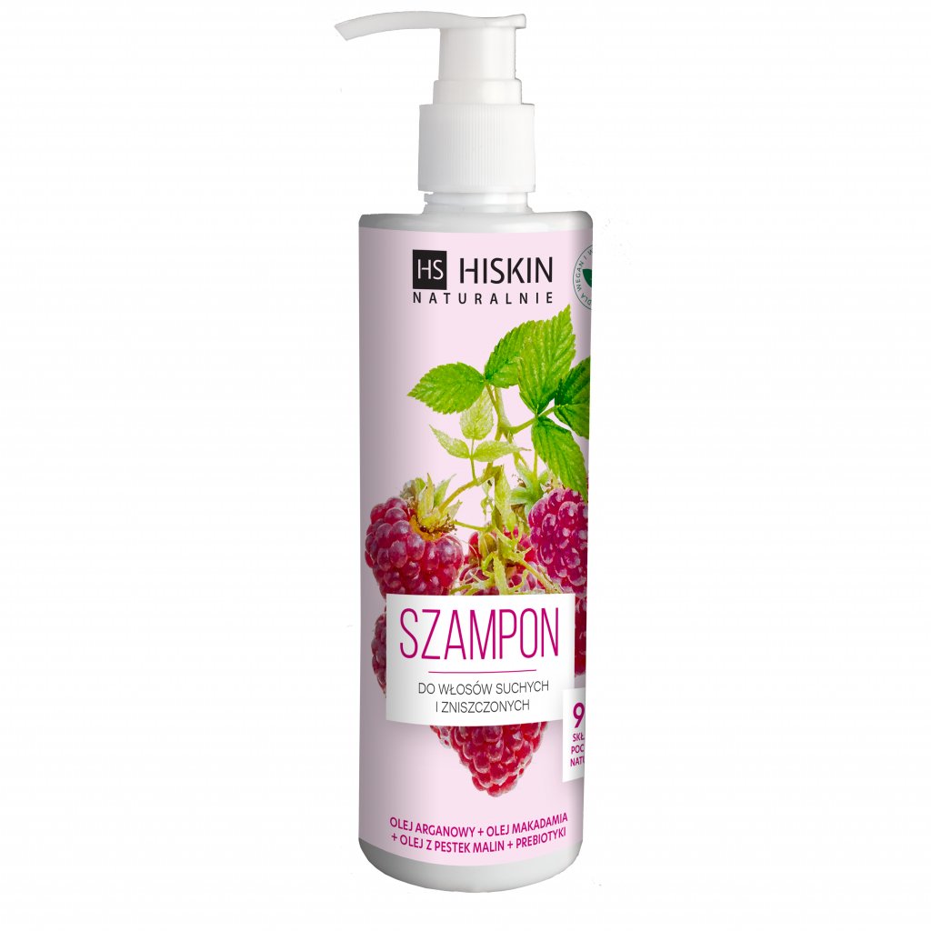 HiSkin HiSkin Naturalnie szampon do włosów suchych i zniszczonych 300ml primavera-5907775546540
