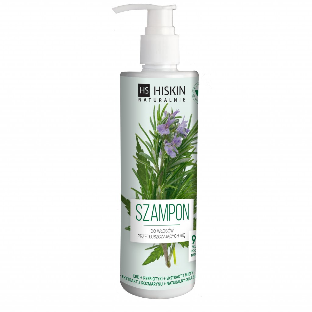 HiSkin HiSkin Naturalnie szampon do włosów przetłuszczających się 300ml primavera-5907775546564