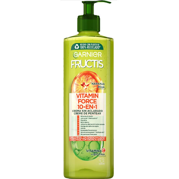 Krem do włosów Garnier Fructis Vitamin Force No Rinse Cream 400ml (3600542430623)