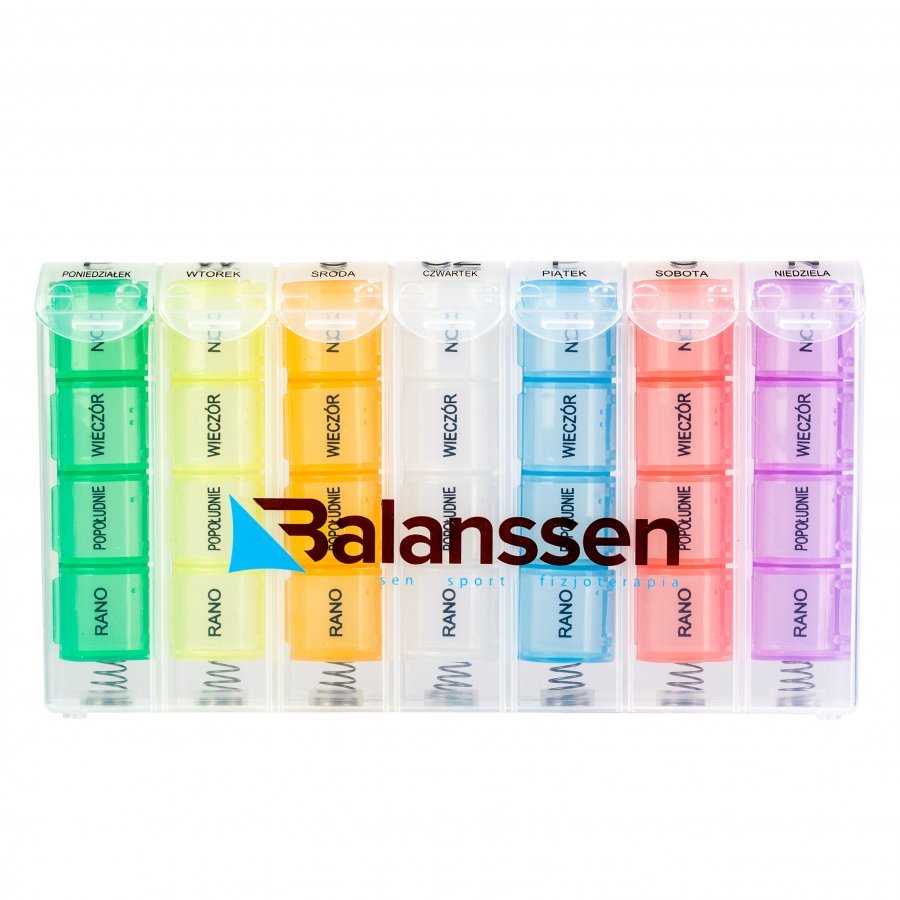 Balanssen etui na leki 7 dni x 4 pory dnia