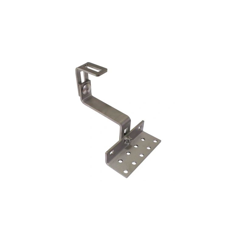 Uchwyt dachowy podwójnie regulowany L-130mm do konstrukcji PV, Vario DUR40E