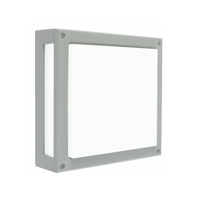 NORDLAND 710AL oprawa elewacyjna / plafon IP55 1xE27 aluminium / szary