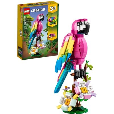 LEGO Creator Egzotyczna różowa papuga 31144